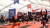备战斯洛文尼亚 英格兰以瑜伽的方式进行训练
