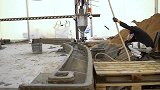 实拍，3D打印建筑物，看来以后盖房子都不用人工了