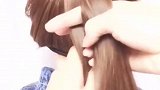 穿毛呢大衣就这样扎马尾，分分钟潮出新高度
