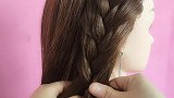 明星关晓彤同款发型编发步骤，日常小仙女款