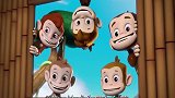 汪汪队立大功：小猴子们来看法兰索瓦模仿猴子，看着真滑稽！