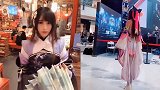 汉服小姐姐用“惊鸿舞”套路小哥，拿“钱”就跑路，网友无情！