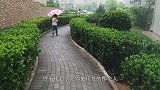 任性的闺女非要出去淋雨，无奈之下，老父亲只好妥协