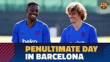 巴萨亚洲行前最后一次备战 格子苦练射门剑指处子秀