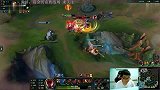 赏金术士直播 盲僧vs德玛 29杀盲僧踹出一个世界