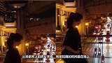 杨紫晒泰国游玩夜景随拍，扎马尾辫少女气息满满，素颜瘦了很多