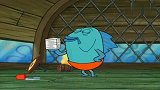 海绵宝宝：咸鱼是怎么来的，居然自备鱼罐头，喊上亲朋好友躺进去