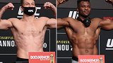 UFC260称重集锦：米欧奇与纳干诺体重相差达29磅