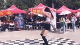 学姐在社团纳新现场热舞，这个大学我上对了！