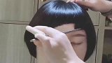 剪了一款“二次元刘海”，美女不乐意了，你们觉得好看吗