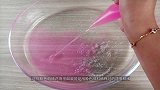用裱花袋自制有趣的史莱姆，五颜六色的非常好看，手感相当柔软