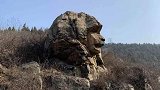 山东版狮身人面像走红 每天上千人来打卡