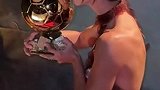 完成金球三连!金球奖官方发布邦马蒂亲吻奖杯视频