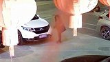 江苏南通：停车场发生意外，为脱责他想了一个“妙招”