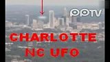 在北卡罗来纳州空中拍摄到ufo高速飞过