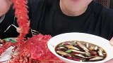 吃货帝王蟹吃成螃蟹感觉