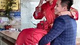你以为千金是白叫的吗？新娘全程被抱着，真幸福。