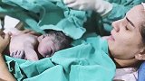 宝宝来了，产房实录孕妇自然分娩经过，每个顺产妈妈都是如此伟大