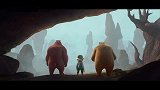 熊出没之原始时代：糟糕，光头强和两只熊到了陌生的地方，好害怕