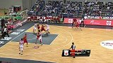 男篮友谊赛-13年-中欧男篮对抗赛G3：张博为自己加分 左翼三分空心而入-花絮