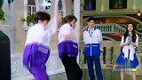 Lucas钱锟合跳舞蹈结束动作竟是扇贝在水中跳更帅气