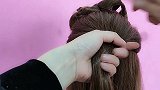 娱乐圈女星超喜欢的半扎发，发型编发，好看逆龄显年轻