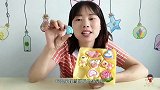 妹子拆箱吃“情人节表白棉花糖”多彩颜值高，绵软味甜蜜