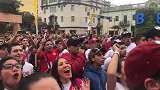 时隔36年世界杯再进球！秘鲁球迷敲锣打鼓嗨翻天