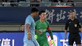 中超-17赛季-陶源狂奔40米速度碾压后卫 底线传中皮球被张鹭没收-花絮