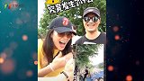 汪峰开三轮摩托直接撞树，章子怡担心到尖叫，网友：果然是真爱