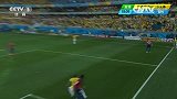世界杯-14年-淘汰赛-1/8决赛-巴西VS智利上半场回顾-新闻