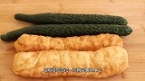 油条黄瓜简单处理，香脆爽口，入味解馋，下酒又下饭