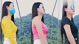 3姐妹合唱《桥边姑娘》，个个貌美如花，歌声宛转悠扬！