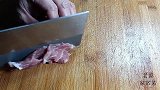 饭店的窝笋为什么这么好吃？大厨教你做法，窝笋清脆，肉丝嫩滑！