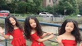 爸爸上辈子欠多少情债，一生就是三个小情人，转脸那一瞬间惊艳了