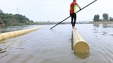 贵州的绝技“一苇渡江”，只用一根细长的竹子，就能渡过河流