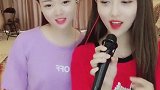 小姐姐唱歌太甜了，好喜欢前面的美女，笑起来真美！