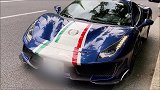 法拉利 488 Pista V8 引擎的呼啸声