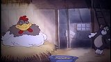 杰瑞去偷鸡蛋被母鸡逮到了