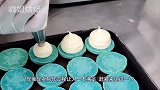 韩国街头超火的一家网红甜品店：所有马卡龙全是现做现卖，巨诱人