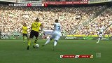 罗伊斯巧妙回传 普利希奇禁区转身抽射遭后卫封挡