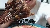 有点黑的大腰子，小伙子你也敢下嘴，真是服你了