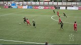 中国足球小将邝兆雷积极回防，拼抢集锦