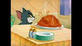 猫和老鼠：汤姆偷吃东西杰瑞背锅，杰瑞很生气，挑拨大狗教训汤姆