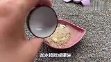 #十一回家#国庆中秋节假日，主人亲自给小仓鼠做虾米月饼吃
