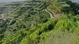 龙乡风景美如画，落日晚霞