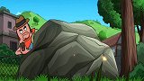 搞笑吃鸡动画：萌妹无意中献祭瓦特，意外得到宝箱，还是吃鸡无望