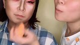 天天求着要我教化妆 于是用尽我毕生功力帮闺蜜画的妆 哎 太美了 不知道她为什么又不高兴
