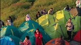 江西一山上到处是帐篷，几千人同时露营好不好晚上走错帐篷怎么办