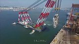 4500吨的半浮式建筑，漂在海上做什么看了才知道只是个部件